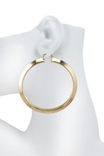 Load image into Gallery viewer, BOLD Gold Hoop Earrings
