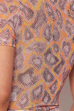 Load image into Gallery viewer, Kayla Mesh Bodysuit Biker Shorts Set