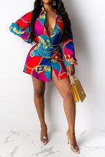 Load image into Gallery viewer, Vibing Shirt Dress