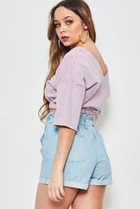 Kimberly Off The Shoulder Sweater Top