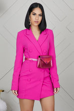 Load image into Gallery viewer, Madison Blazer Dress (comes with removable bag belt)