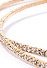 Load image into Gallery viewer, Crystal Hoops