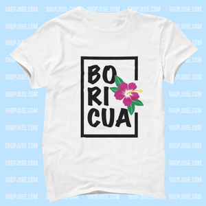 Boricua Hibiscus Shirt (6 Colors!)