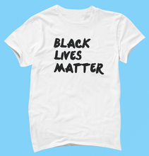 Load image into Gallery viewer, Black Lives Matter Paint Brush T-Shirt