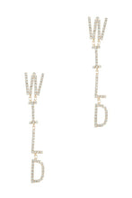 Load image into Gallery viewer, WILD drop earrings