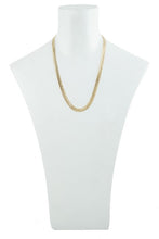 Load image into Gallery viewer, Gold Herringbone Chain (unisex)