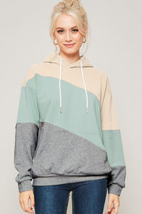 Chill Out Colorblock Hoodie