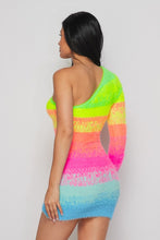 Load image into Gallery viewer, Rainbow Plush Dress