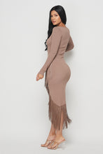 Load image into Gallery viewer, Dance With Me Fringe Dress