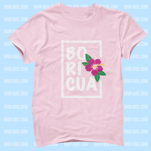 Boricua Hibiscus Shirt (6 Colors!)