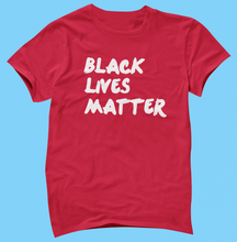 Load image into Gallery viewer, Black Lives Matter Paint Brush T-Shirt