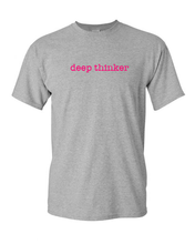 Load image into Gallery viewer, deep thinker Tee (unisex)