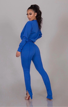 Load image into Gallery viewer, Bianca Blue Jogger Set