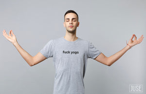fuck yoga T-shirt (unisex)